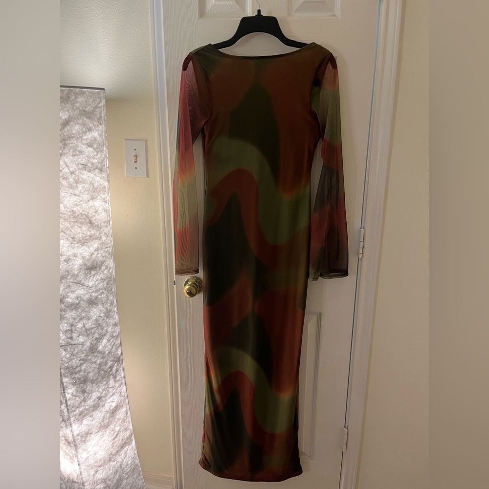 Boohoo Backless Dress